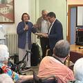 Sindaco a Casa Martelli insieme alla direttrice Prota e al vicepresidente Marzio Rossi