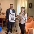 Sindaco a Casa Martelli per la mostra di caricature con l artista