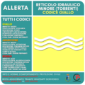 allerta meteo gialla rischio idrogeologico