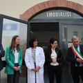 Il sindaco, la Direttrice Chellini, la nuova coordinatrice della dialisi Benvenuti, la coordinatrice uscente Badica e il Direttore Dattolo